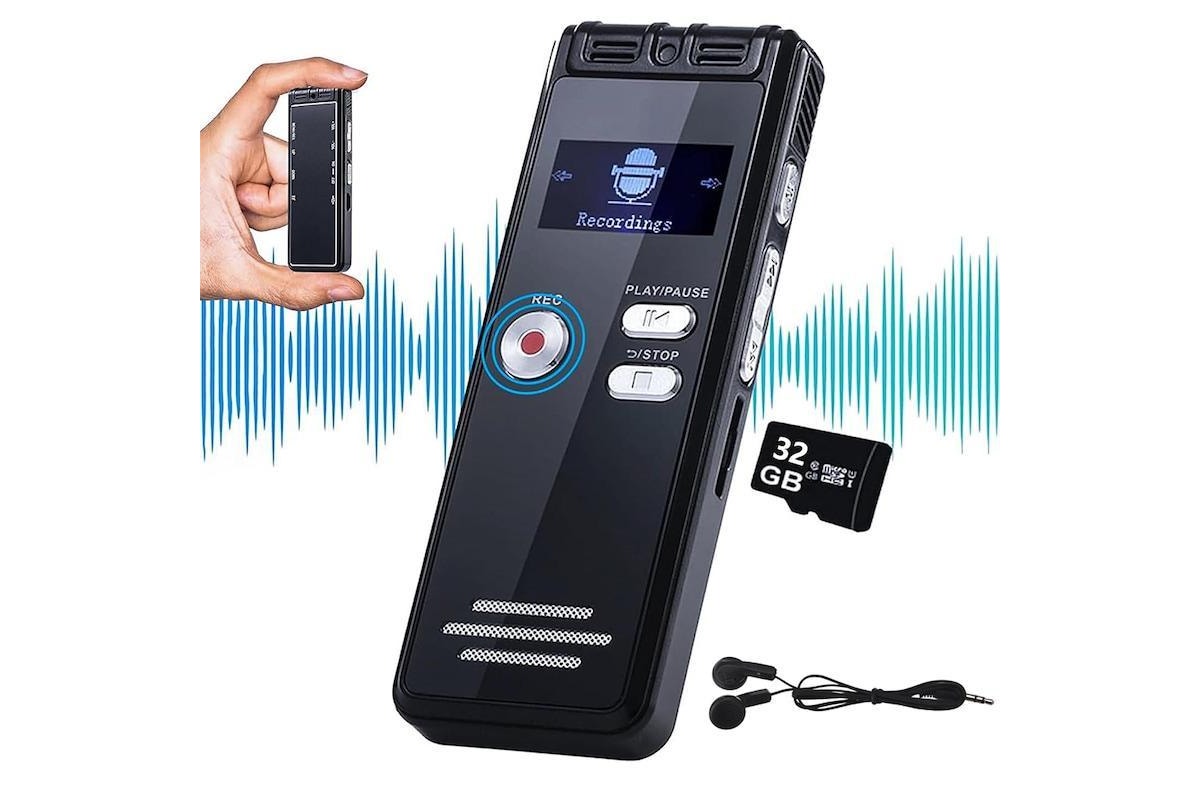Restilux F-Studio 32GB Display Dictaphone #1915
