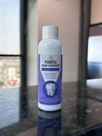 ZORBA Purple Whitening Liquid Toothpaste 200ml (Pack of 2)