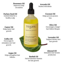 Vegan Hair Growth Oil (Pack of 2)