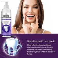 ZORBA Purple Whitening Liquid Toothpaste 200ml (Pack of 2)