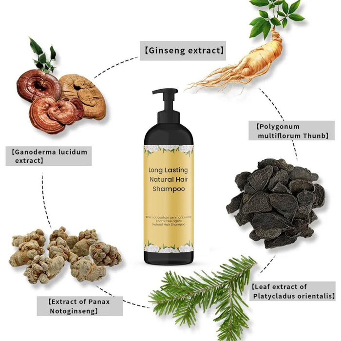 Natural Hair Dye Shampoo (Buy 1 Get 2)