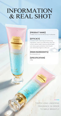 Niacinamide Whitening Toothpaste (Pack of 2)